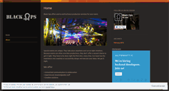 Desktop Screenshot of blackopsav.com